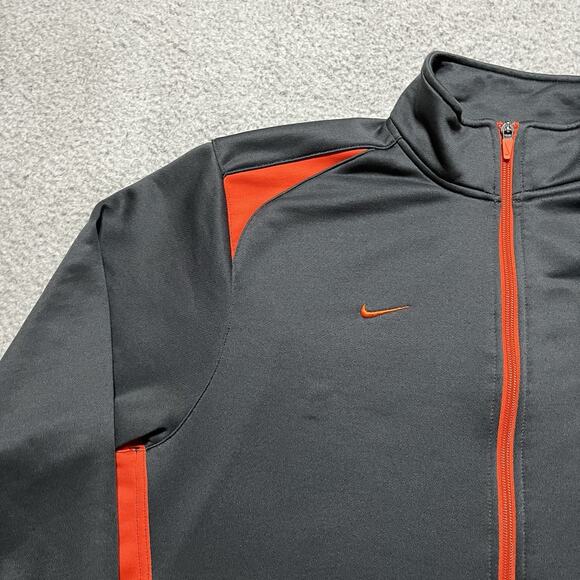 Fighting Illini Jacket Mens Medium Nike University Illinois Swoosh NCAA Full Zip - Picture 8 of 13